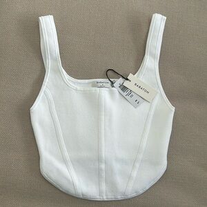 NWT Aritzia Sculpt Knit Corset Top